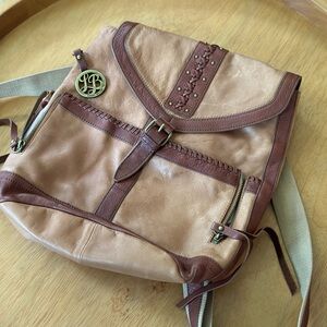 Lucky Brand Leather Backpack